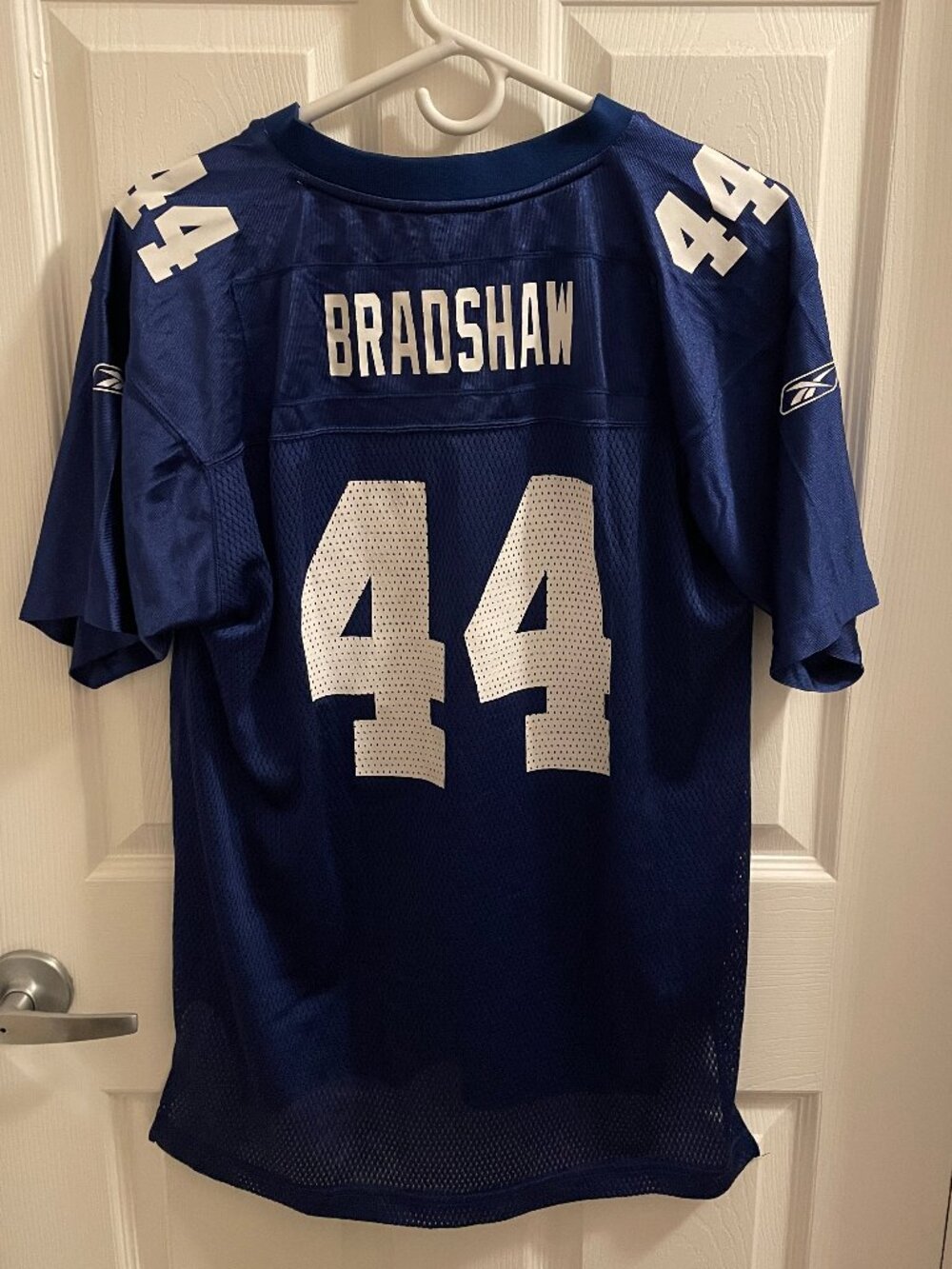 New York Giants Jersey Ahmad Bradshaw #44 Youth XL Blue White Preowned